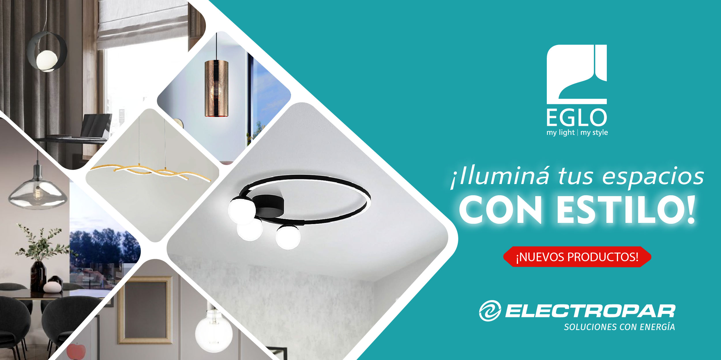 Iluminando con Electropar: estilo y versatilidad con Eglo